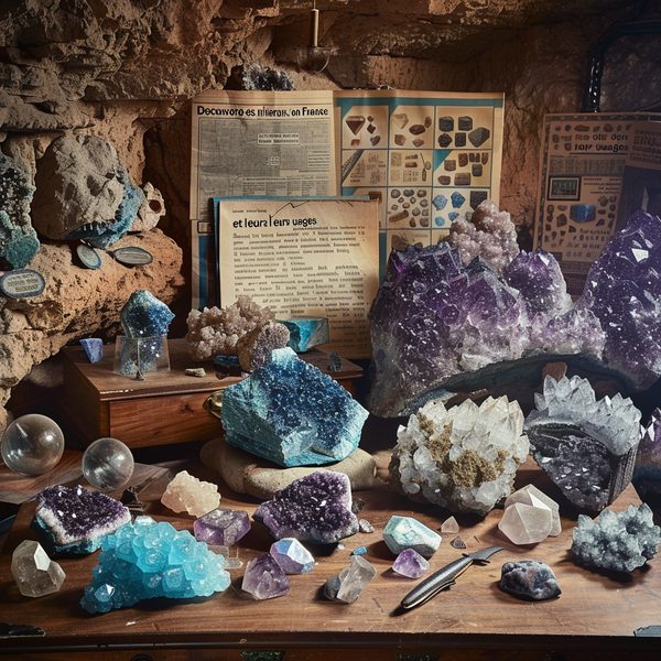 Découverte des minéraux en France et leurs usages